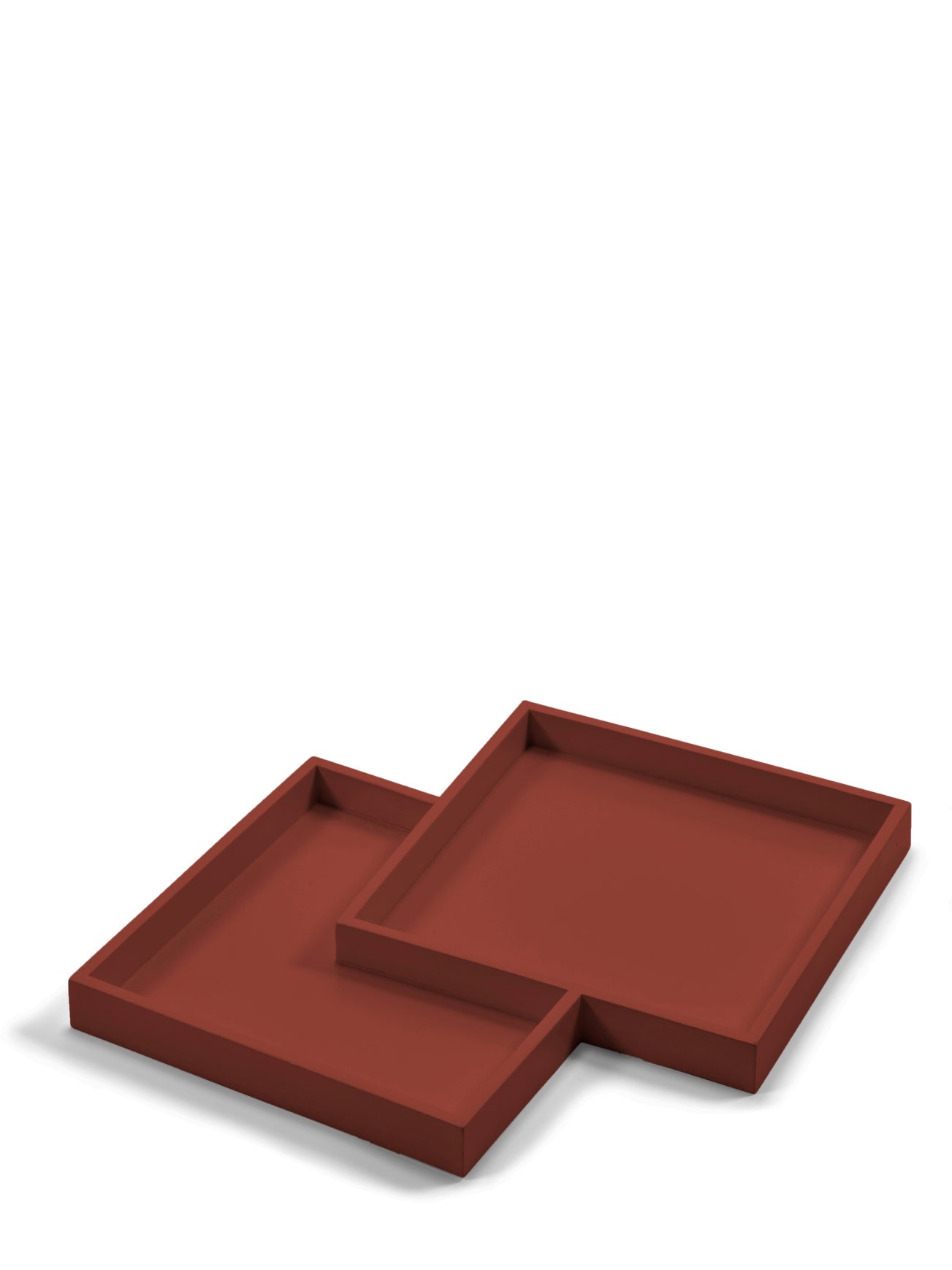 Cubes tray, red