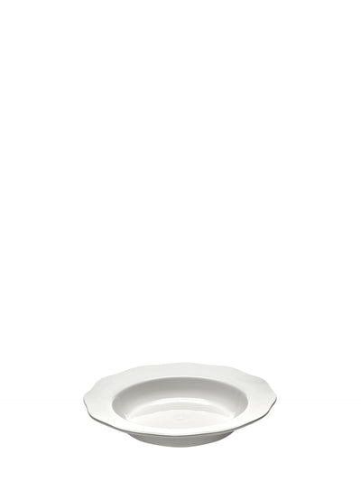 Silhouette medium pasta plate, soft white (⌀22 cm)