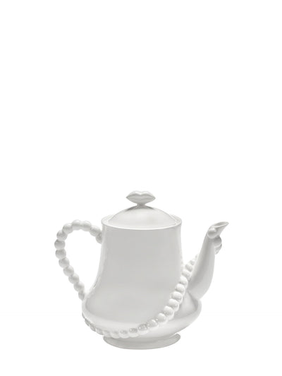 Teapot Perle Fine, white