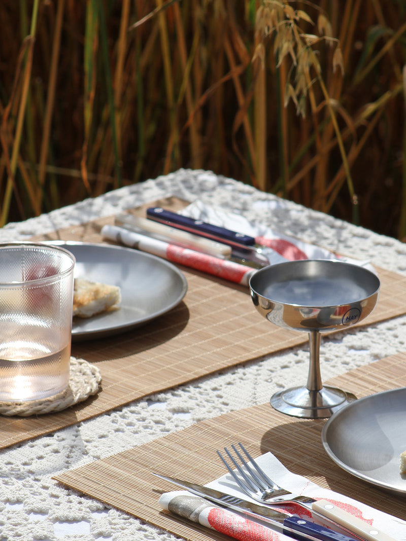 Large frosted water glass (30 cl), La Nouvelle Table by Merci