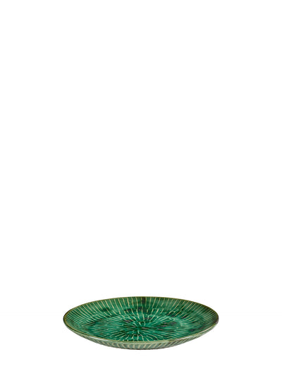 Verde Lanza dinner plate (27cm), green