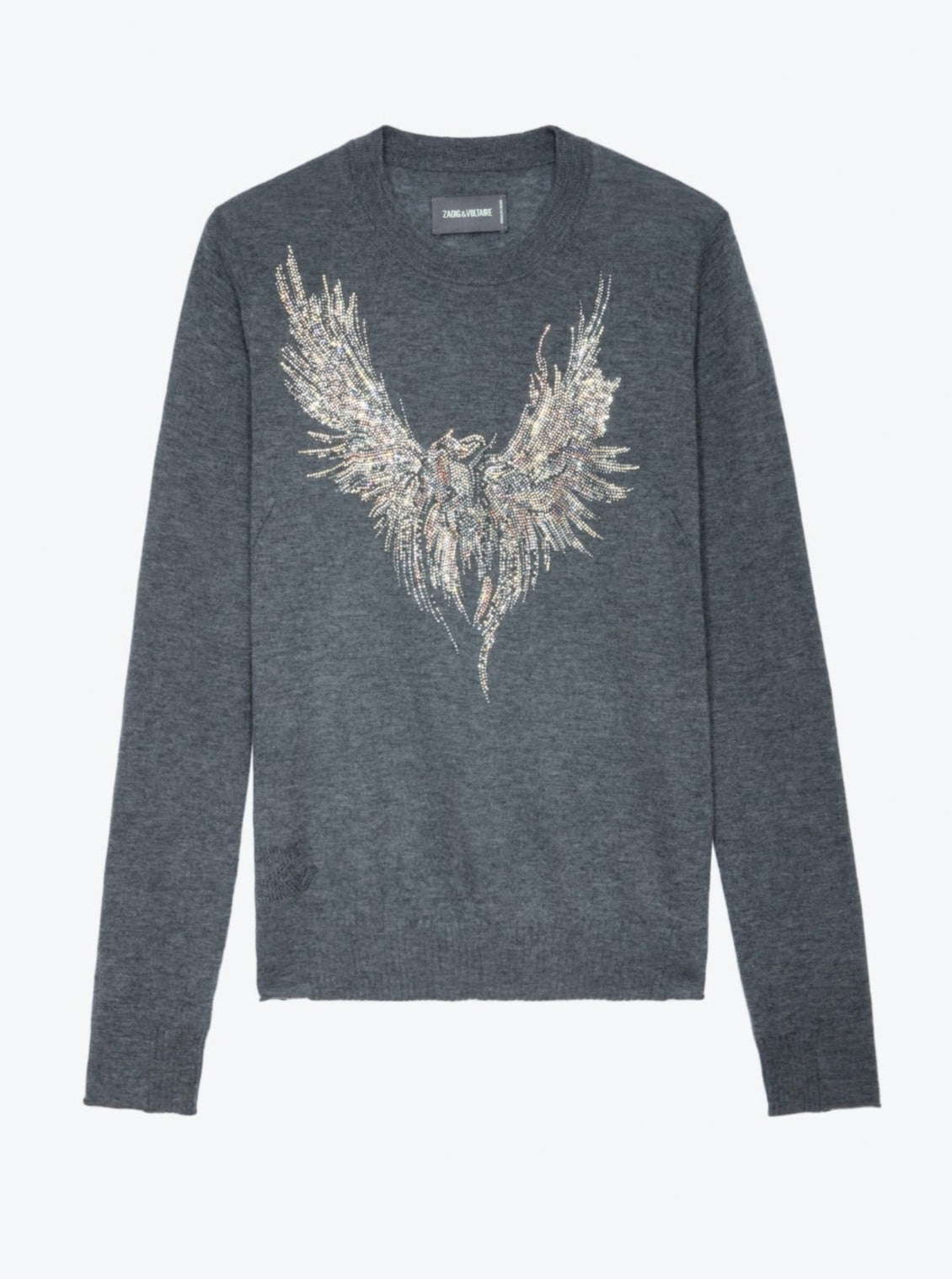 MISS EAGLE sweater, charcoal