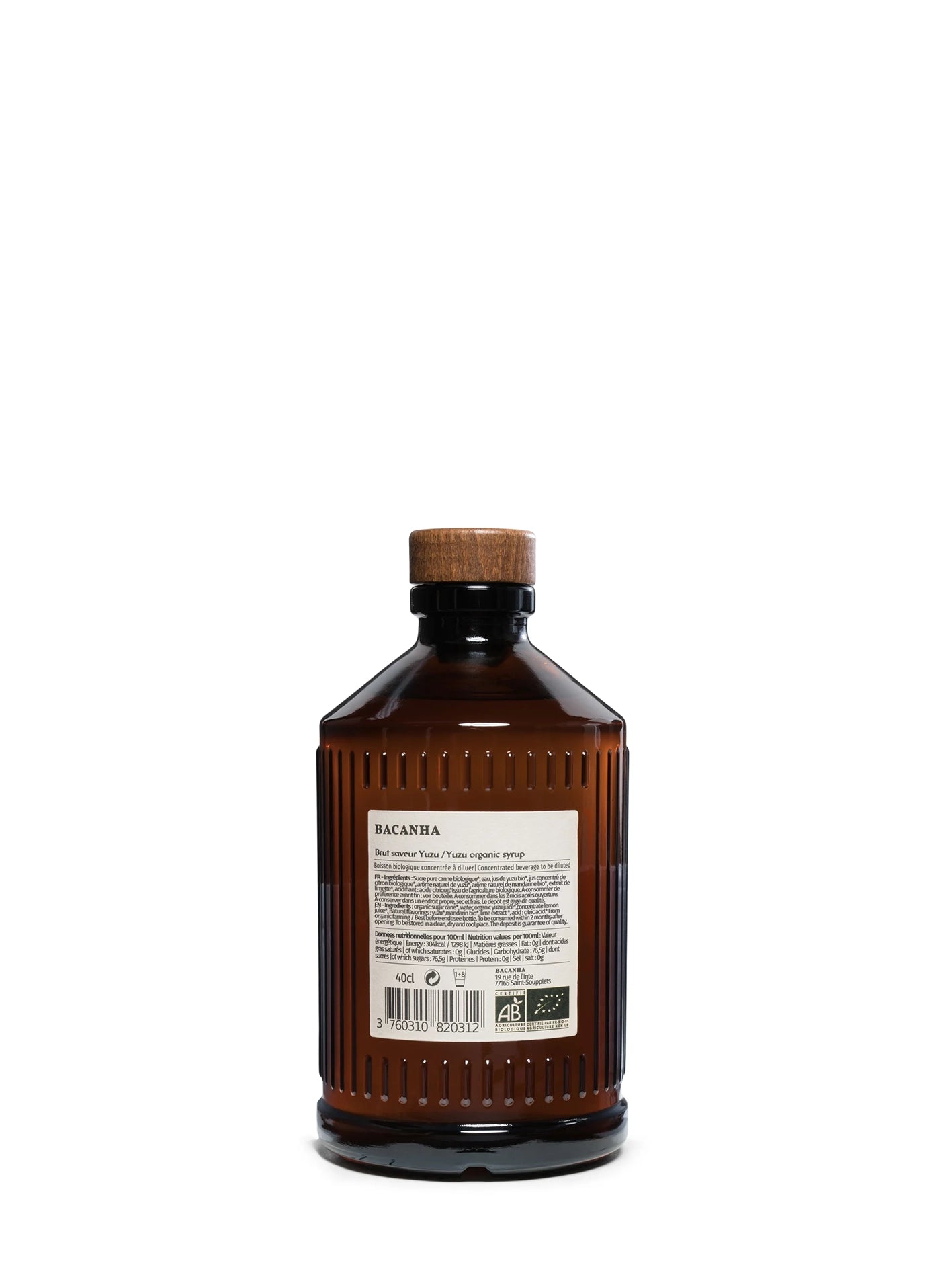 Organic Yuzu Syrup (400ml)