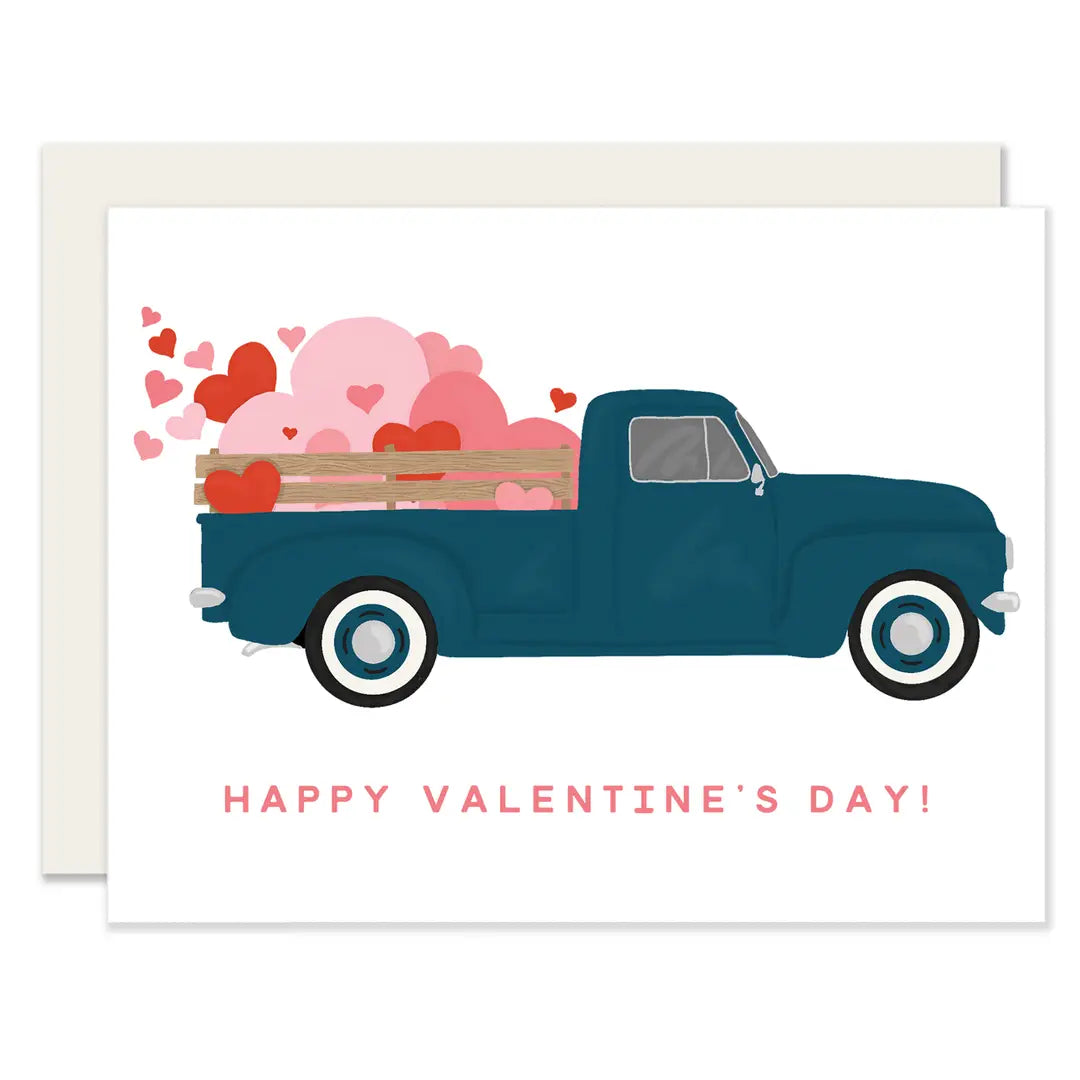 Truckload Valentine card