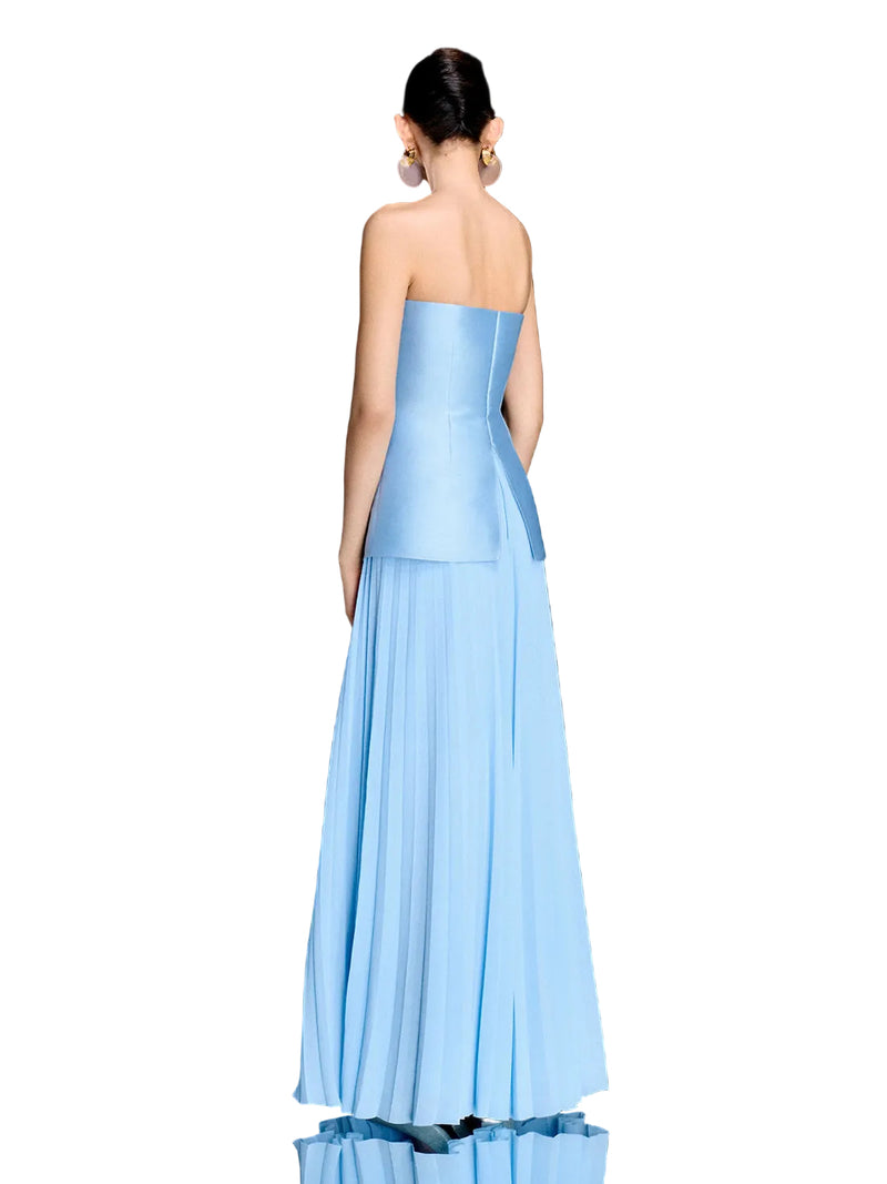 Claudette maxi dress, soft blue