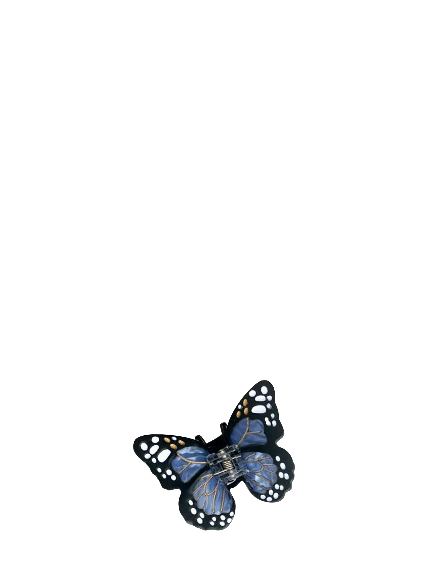 Mini Monarch hair claw, 4 colours