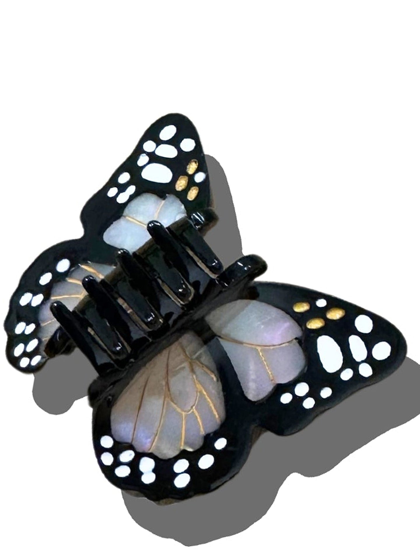 Mini Monarch hair claw, 4 colours