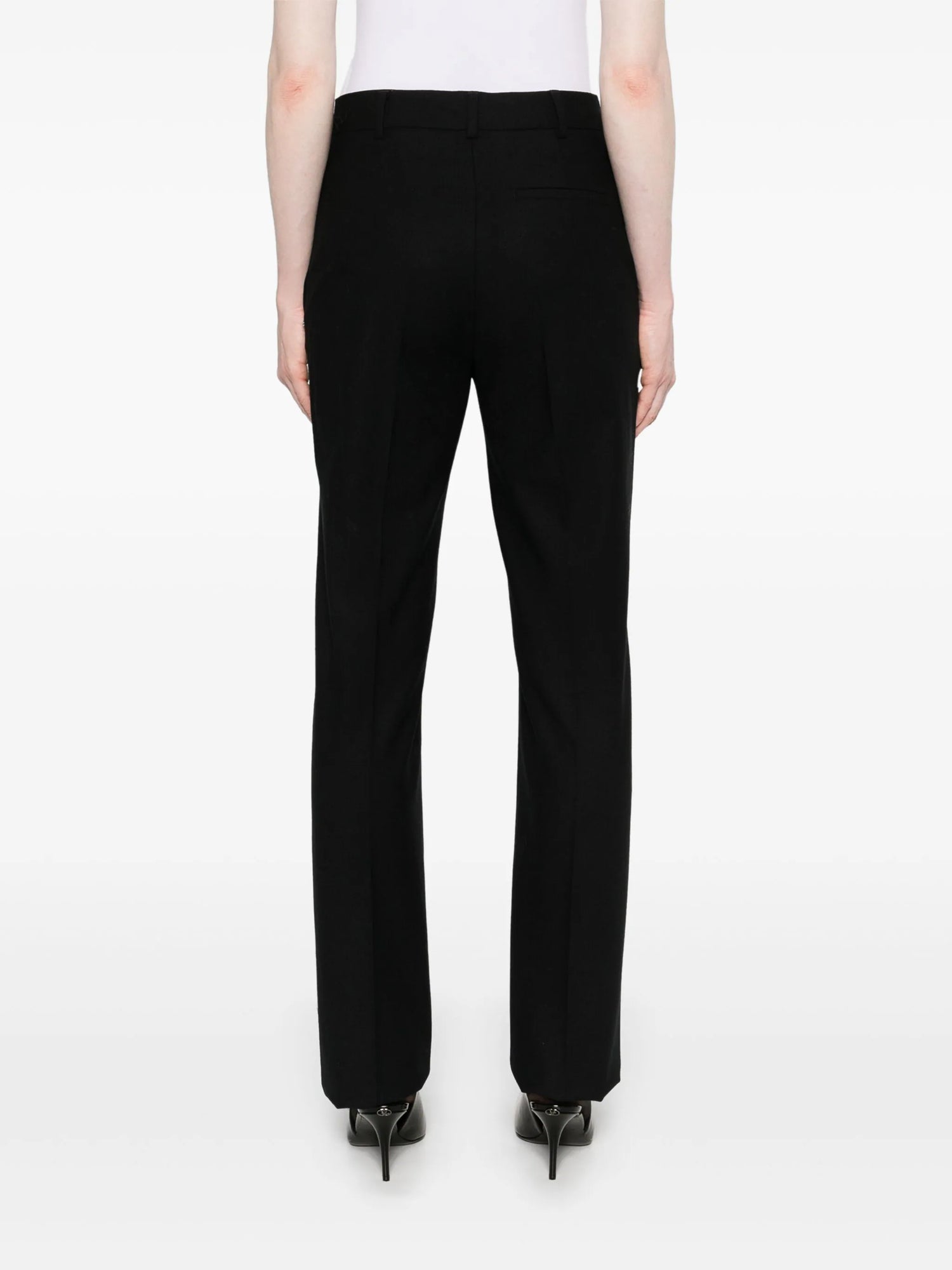 Mora woolen trousers, black