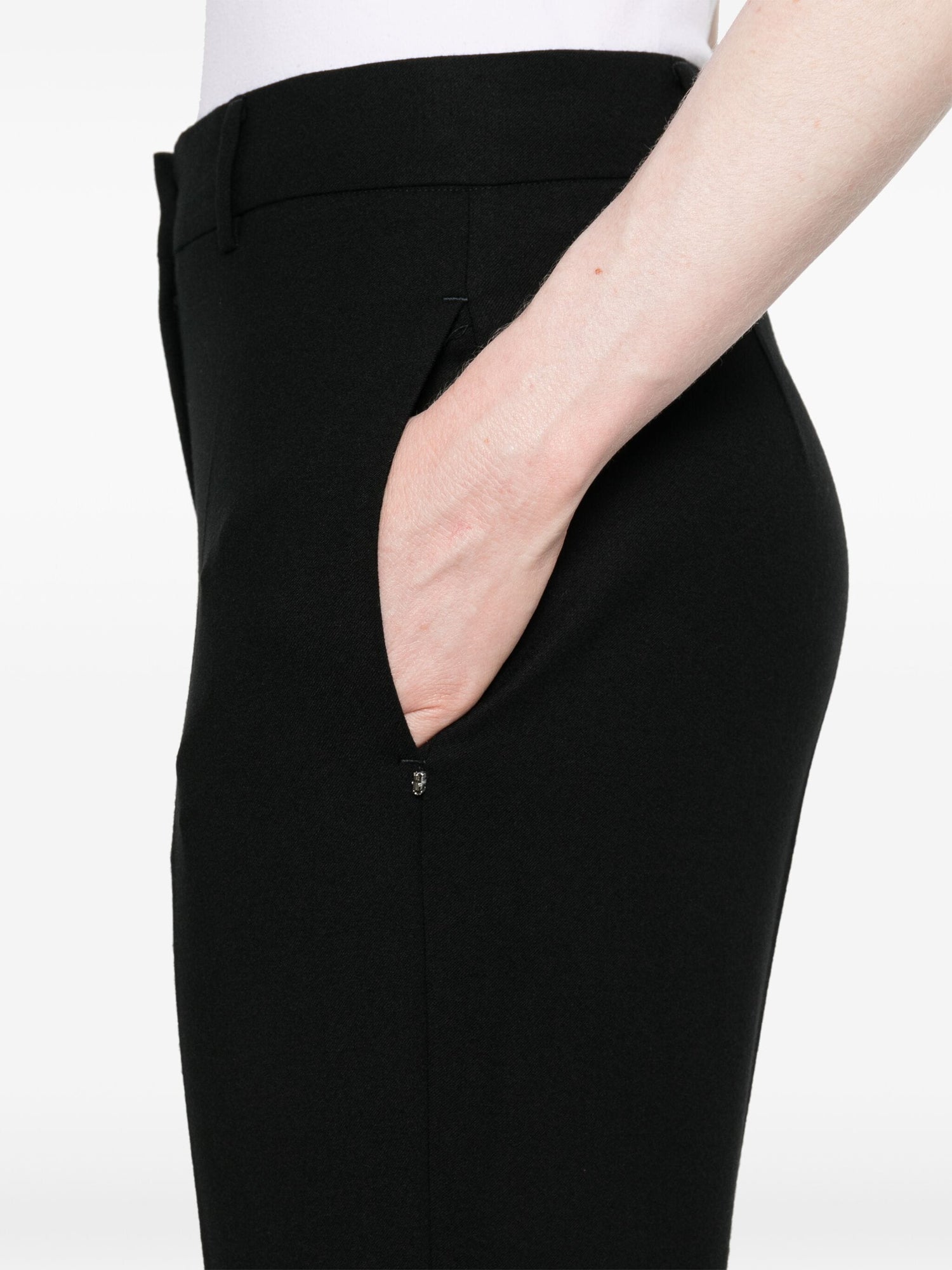Mora woolen trousers, black