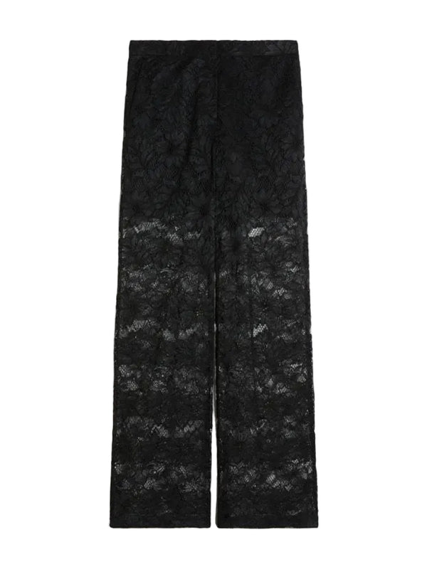 Afoso lace trousers, black