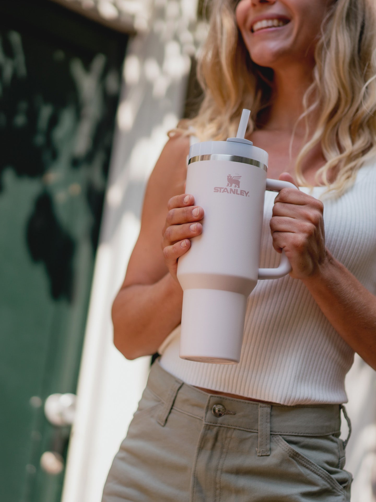 Quencher H2.0 Flowstate™ Tumbler, Rose Quartz (1.2l)