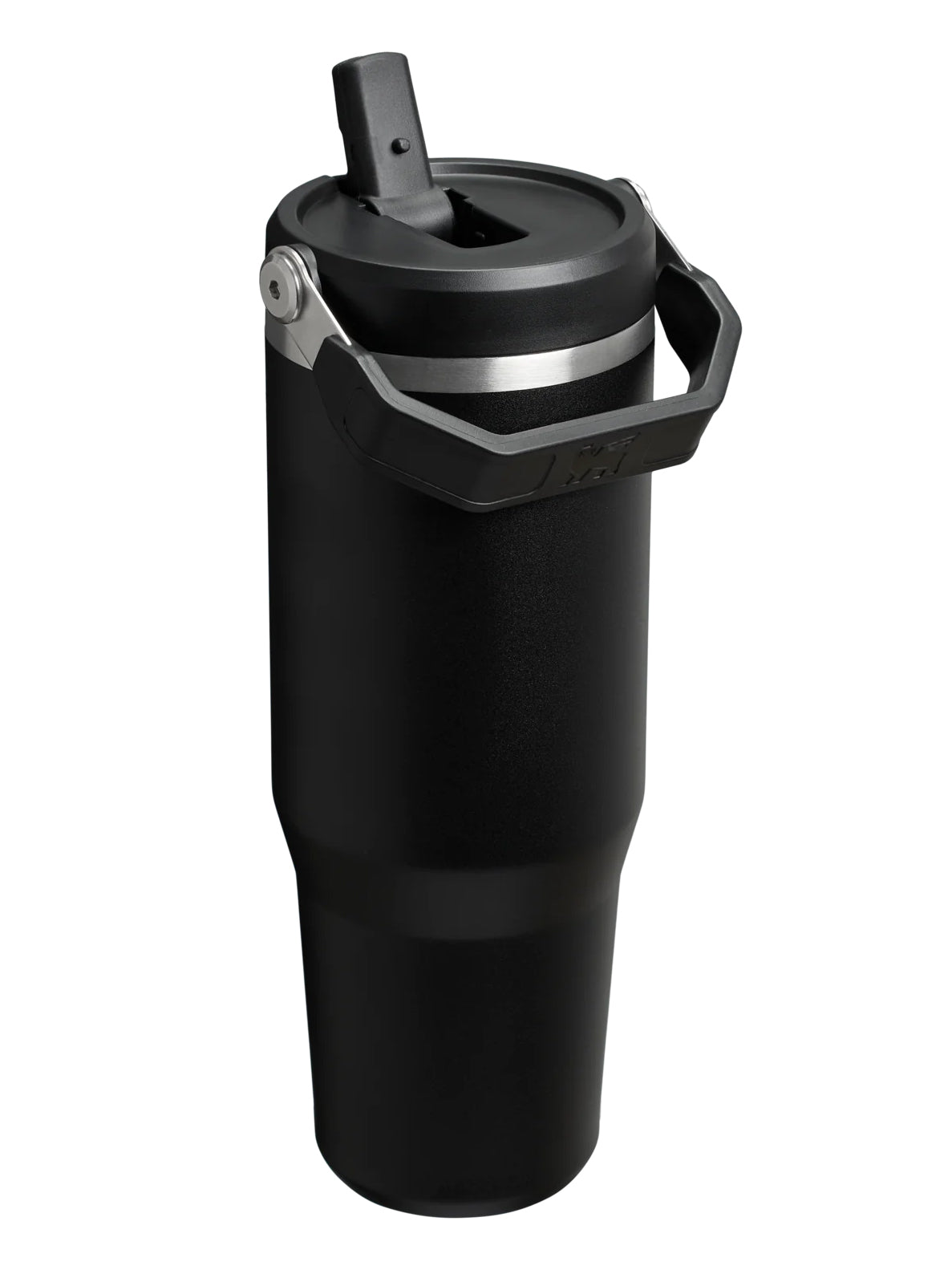 IceFlow flip straw tumbler, black (0.89l)