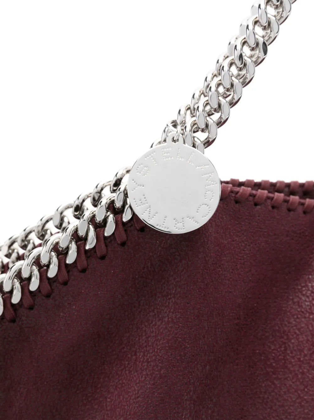 Falabella 3-Chain Bag, plum