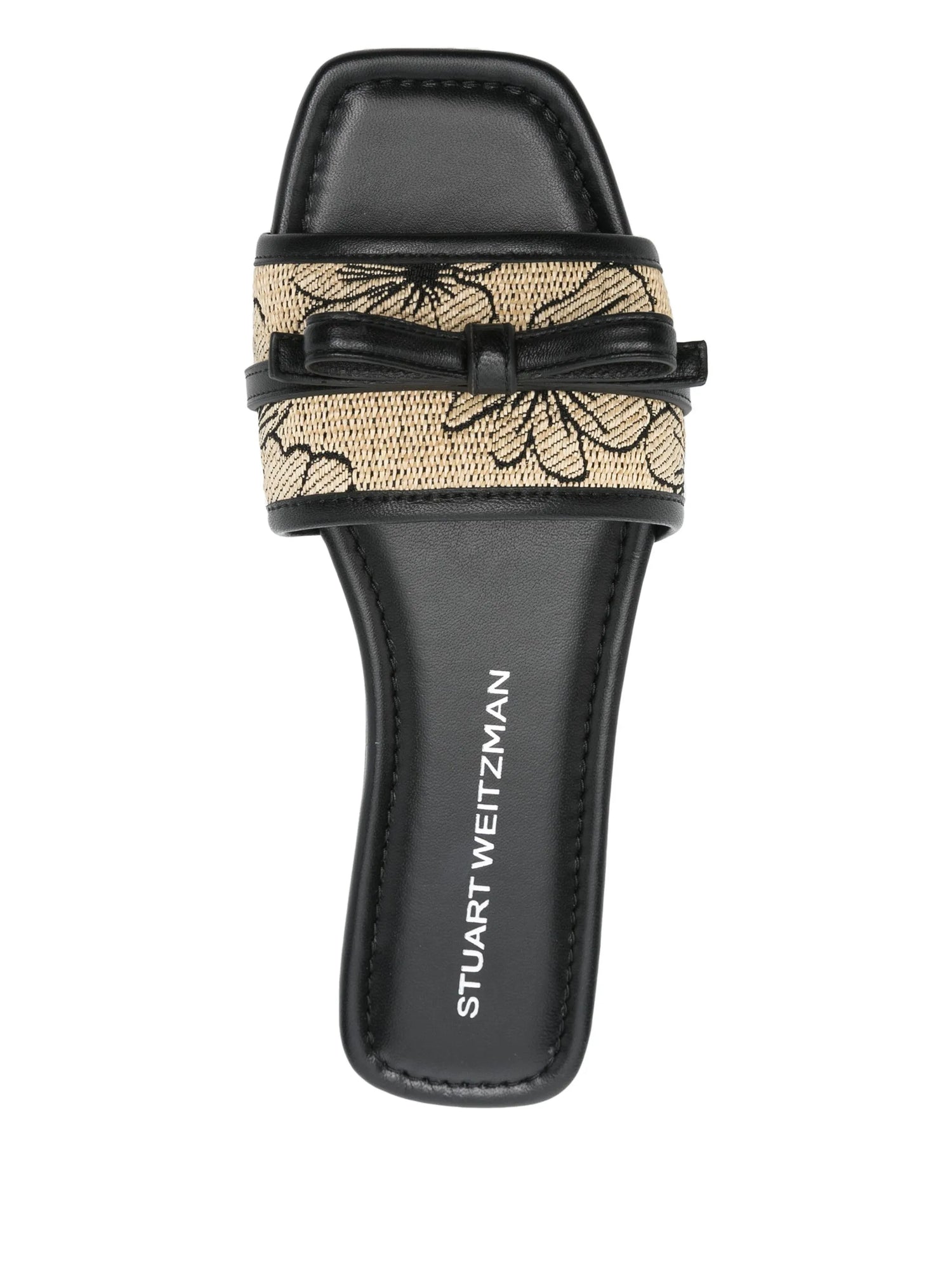 Felicity slide, black-natural