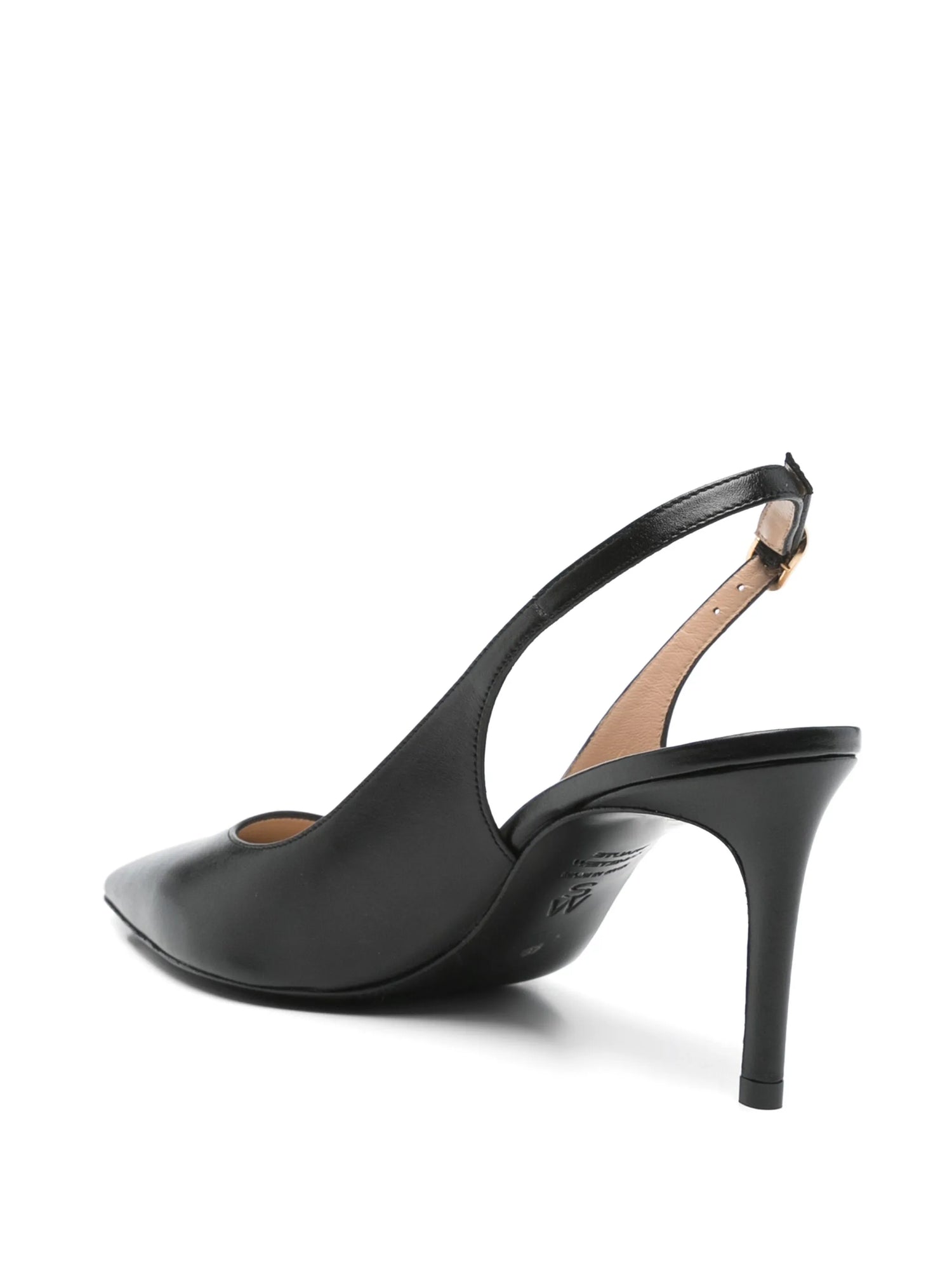 Stuart power slingback (7,5cm), black