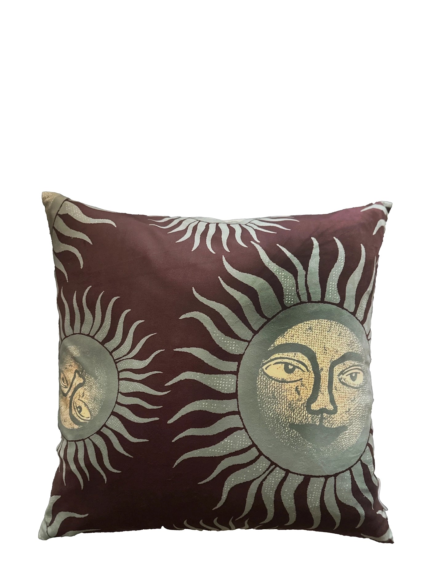 Sunny velvet cushion cover (48x48 cm)