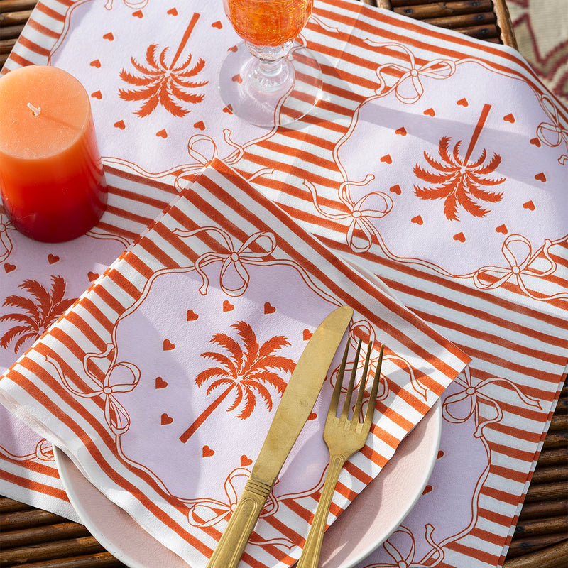 Sunset dinner napkins (40 x 40cm)