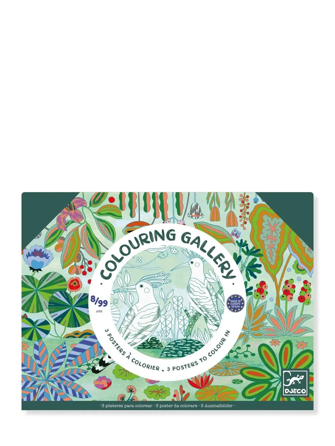 Wilderness colouring posters (3 pcs)
