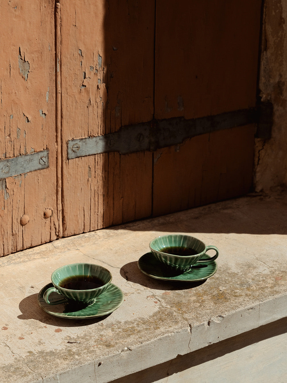 Verde Lanza cappuccino cup, green