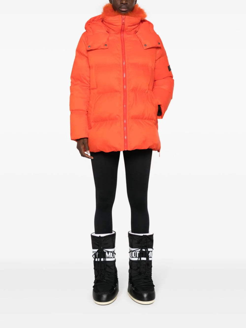 DOWN COAT TECHNICAL FABRIC, tango