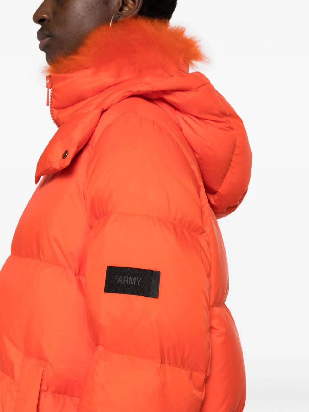 DOWN COAT TECHNICAL FABRIC, tango