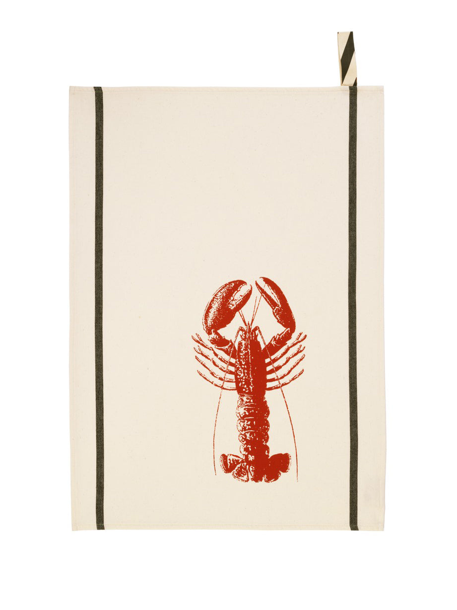 Red Lobster tea towel