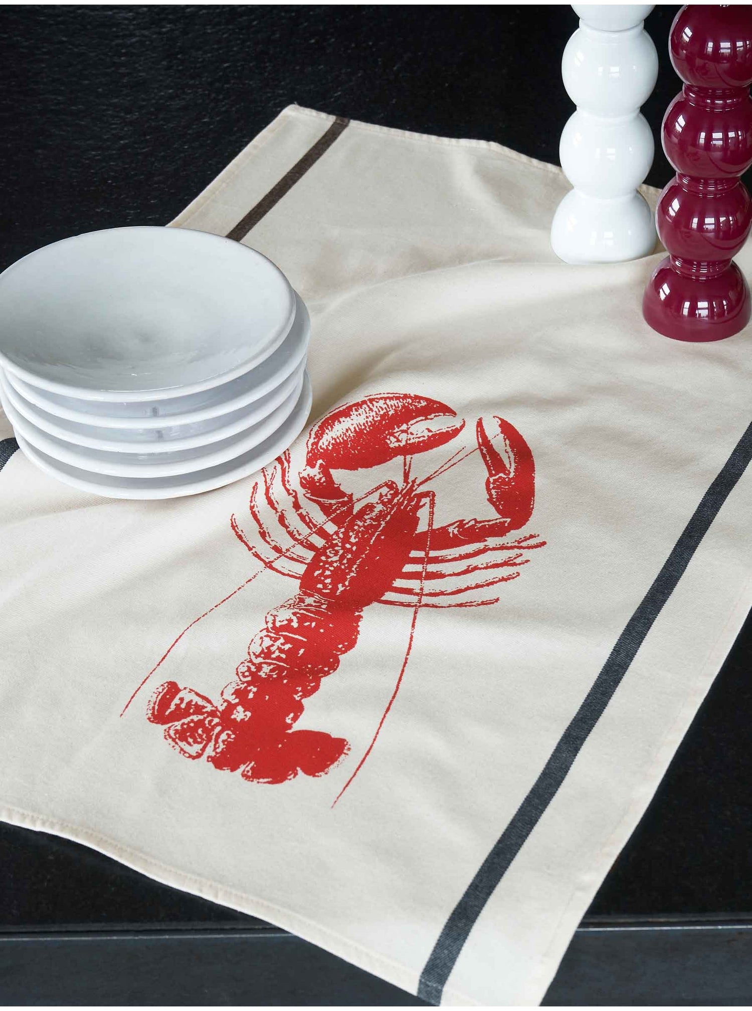 Red Lobster tea towel