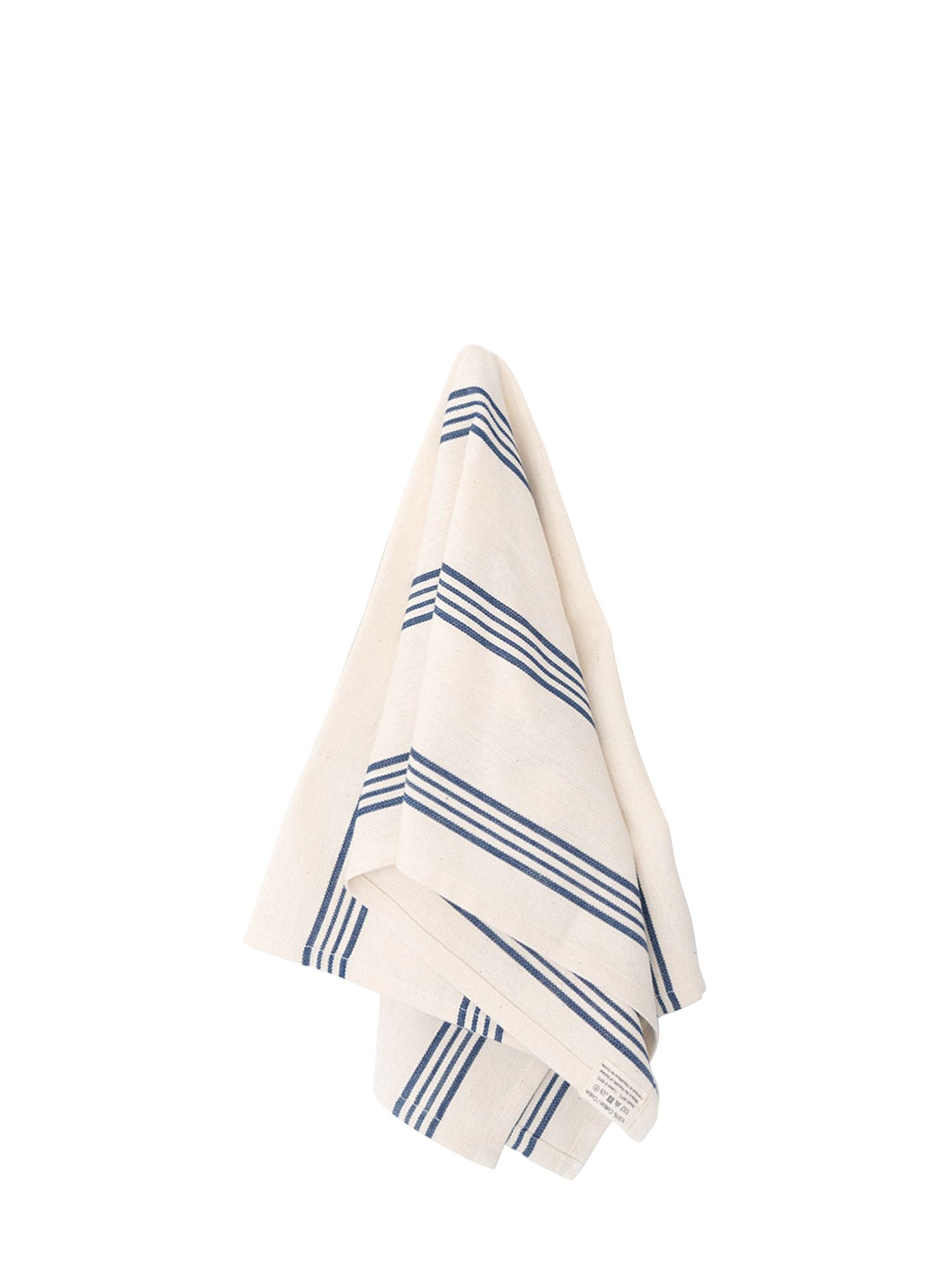 Cotton Kitchen Towel no 3, dark blue
