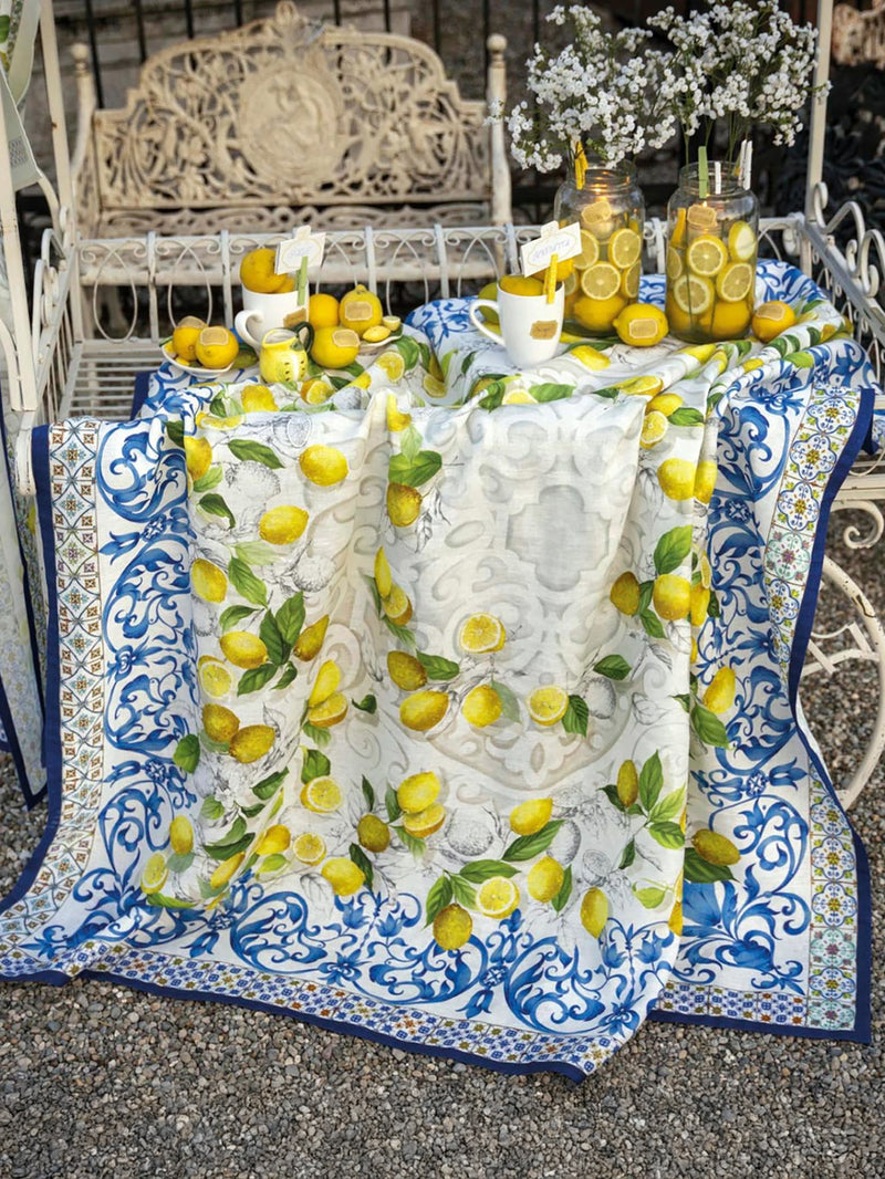 Cetara tablecloth (160x230cm), multi