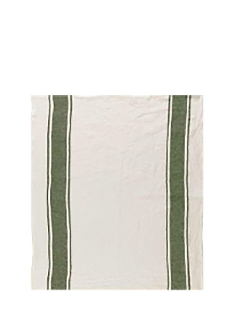 Vecchi tempi kitchen towel, green