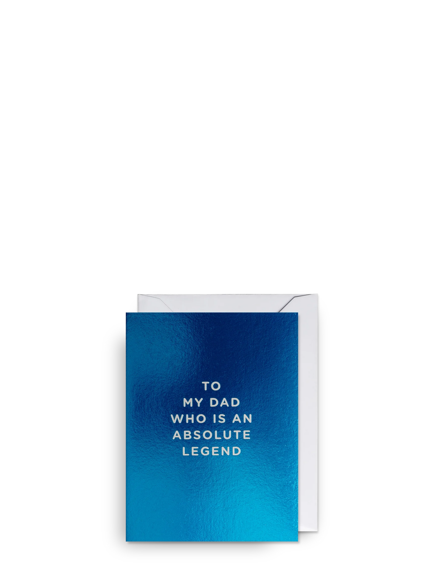To dad absolute legend mini Father's Day card