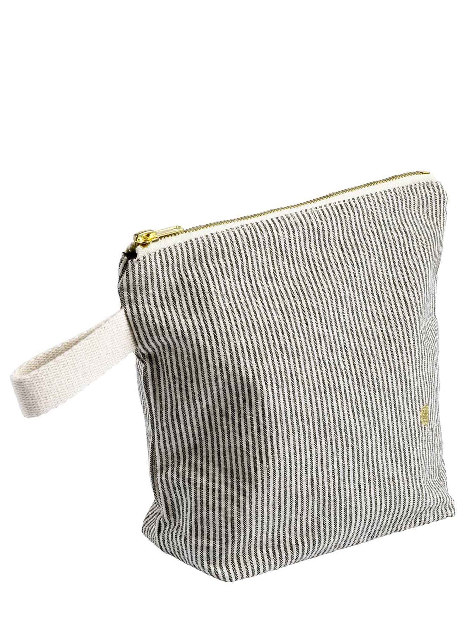 TOILETRY BAG, fine stripe (large)