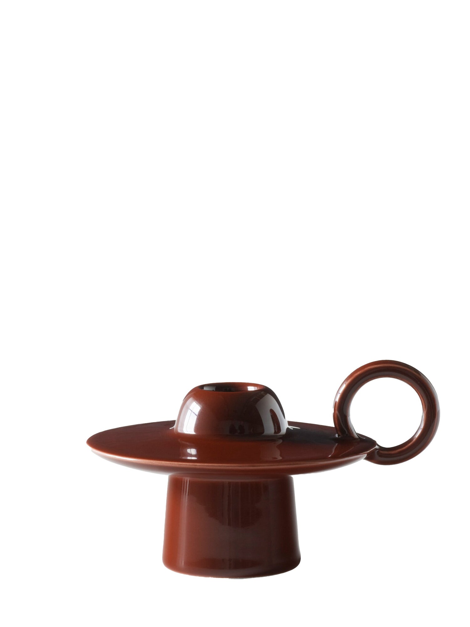 Momento Candleholder JH39, Red Brown