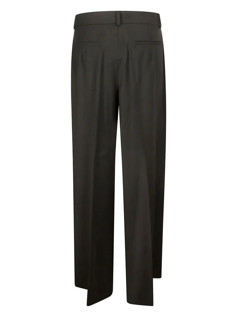 Vela wool trousers, black