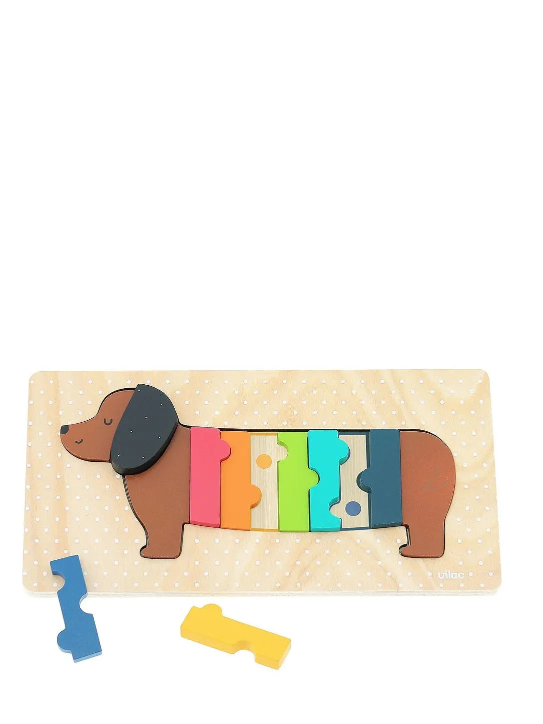 Dog wooden puzzle (11 pcs)
