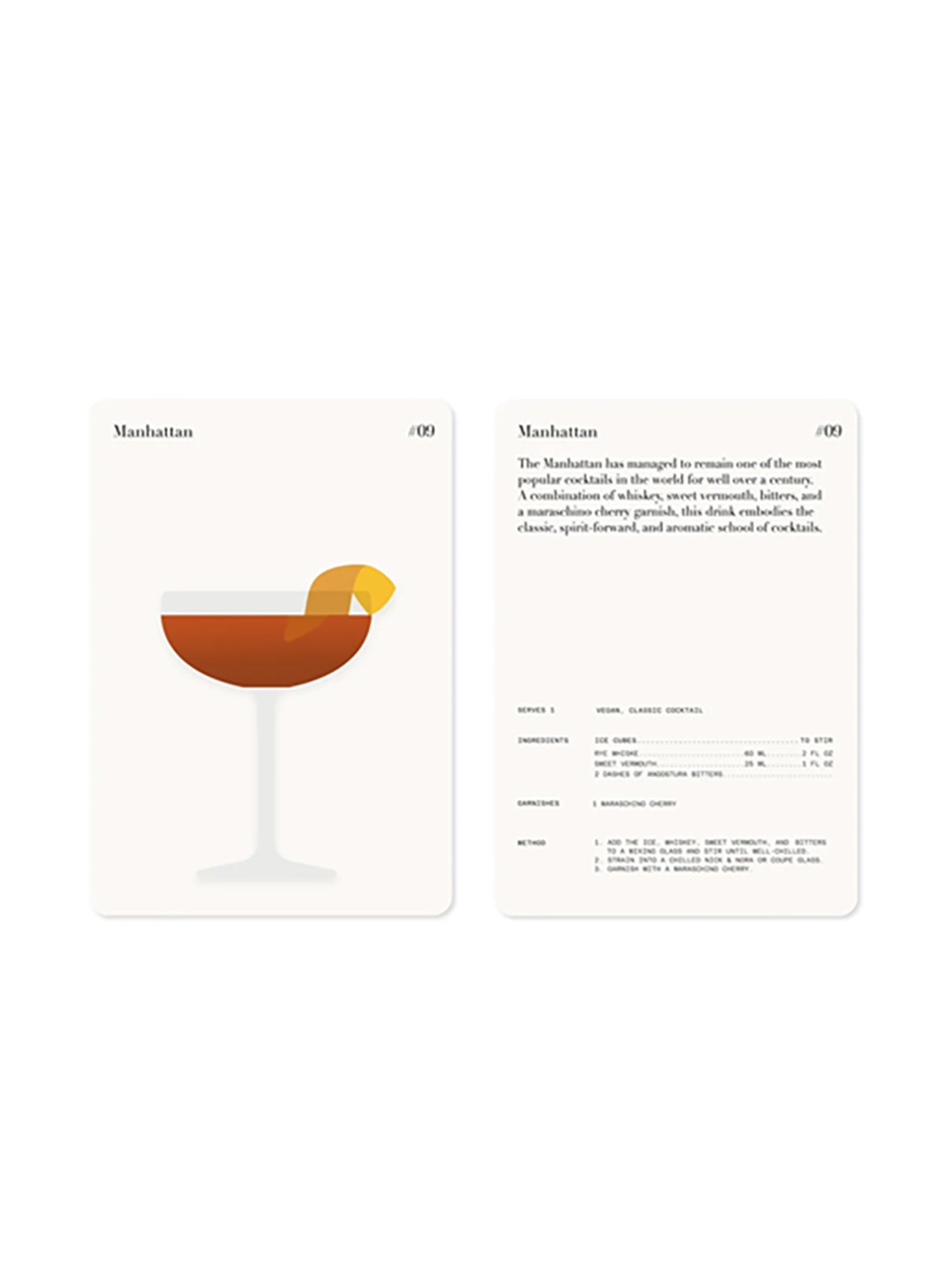 The Cocktail Cabinet: Whiskey - 50 recipe cards