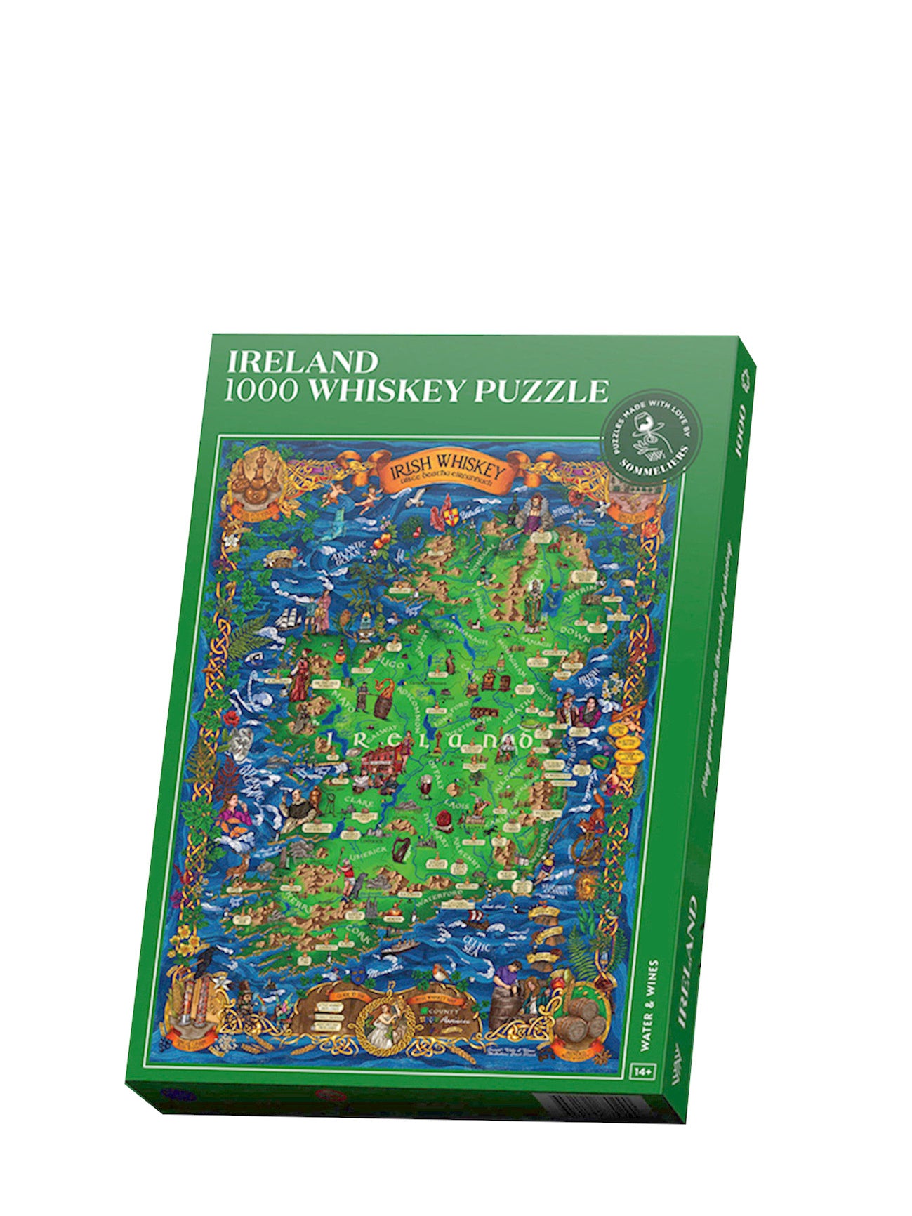 Whiskey Puzzle Ireland, 1000 pcs My o My