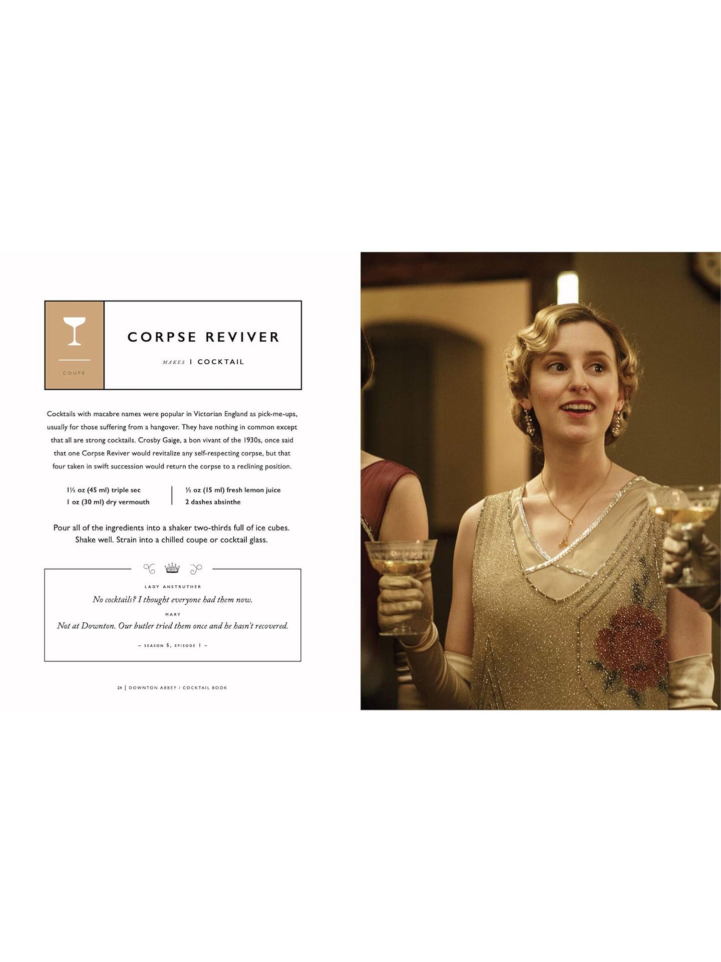 The official Downton Abbey cocktail book