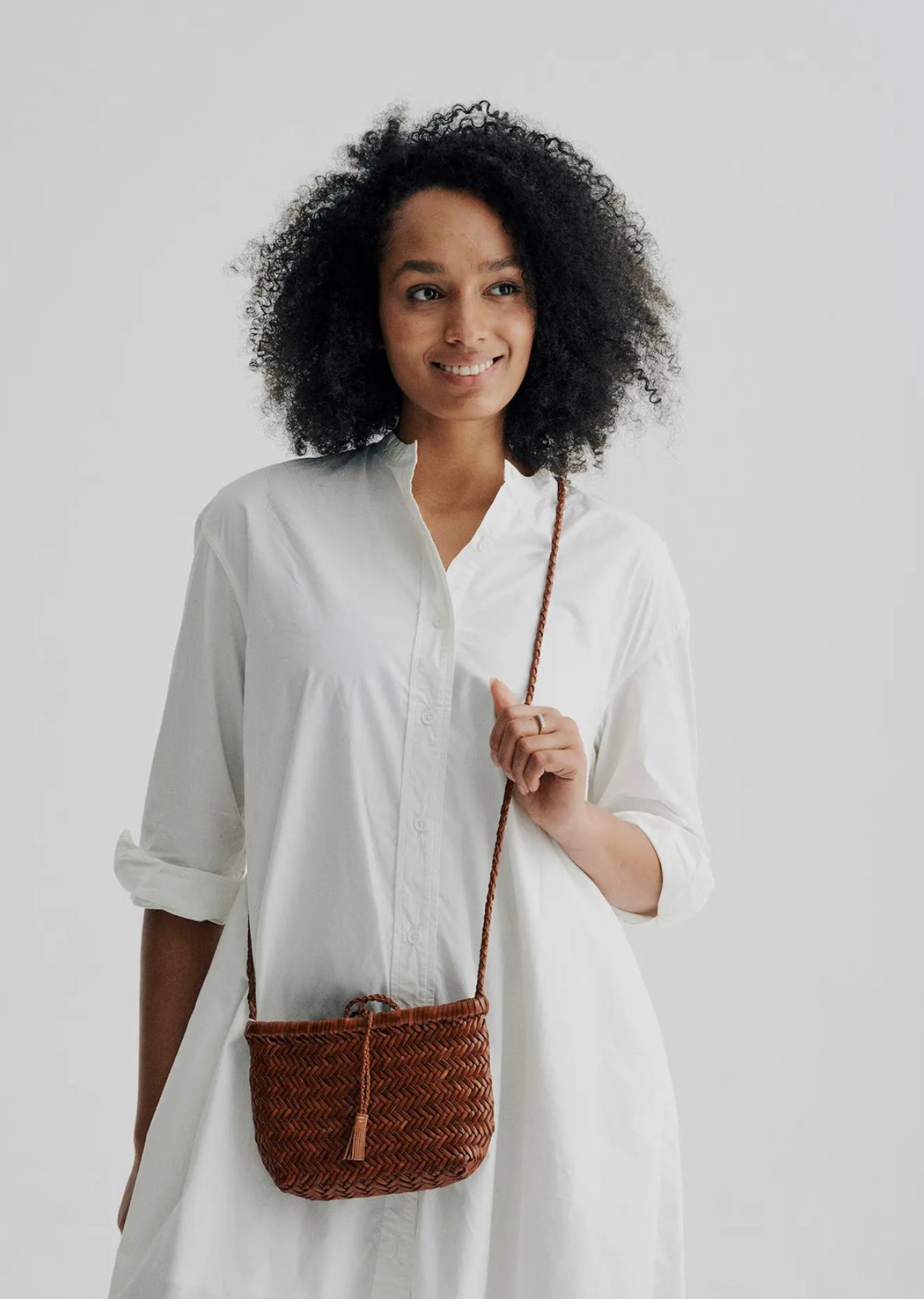 Minsu crossbody bag, tan