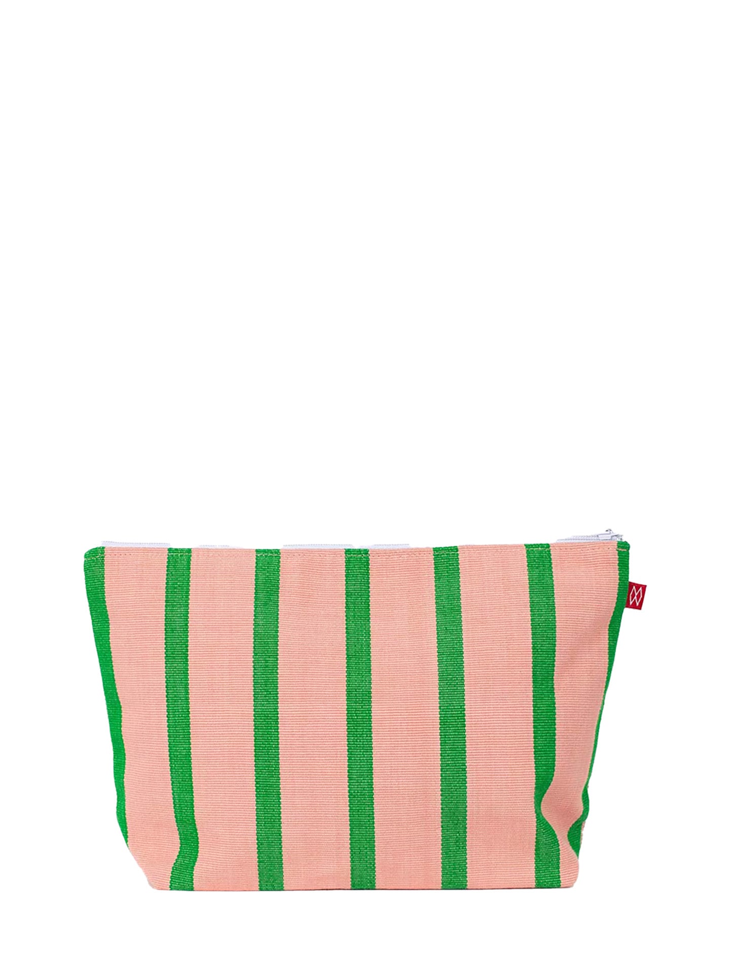 America medium toiletry bag, pink/green
