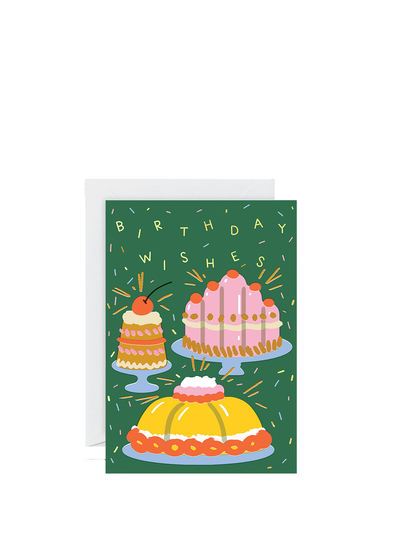 Birthday wishes cakes, birthday card