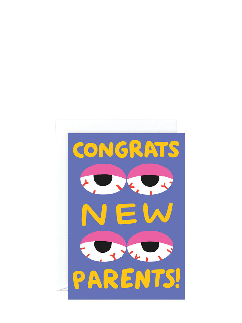 Congrats new parents card, new baby card