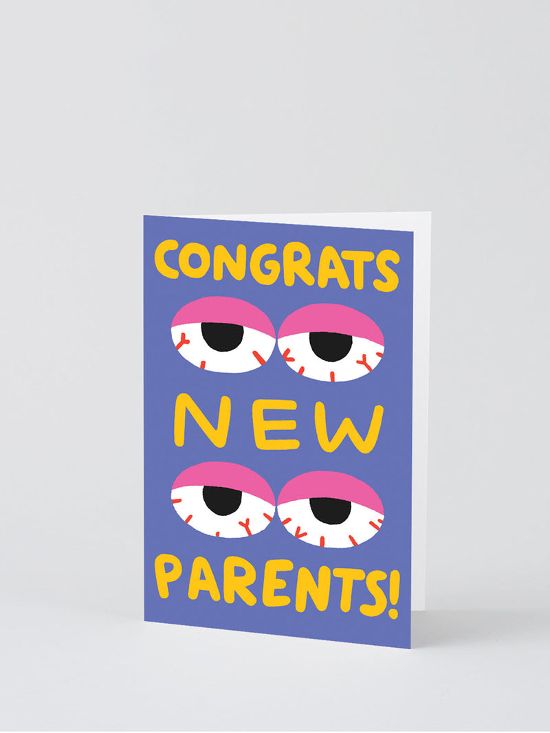 Congrats new parents card, new baby card