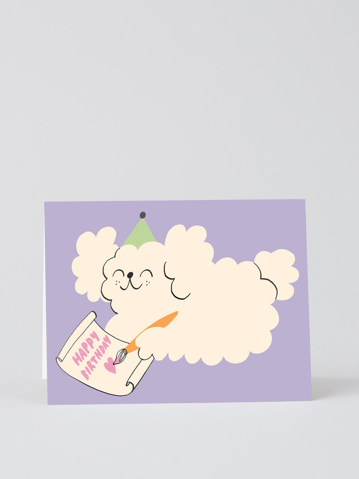 Happy birthday painting birthday card