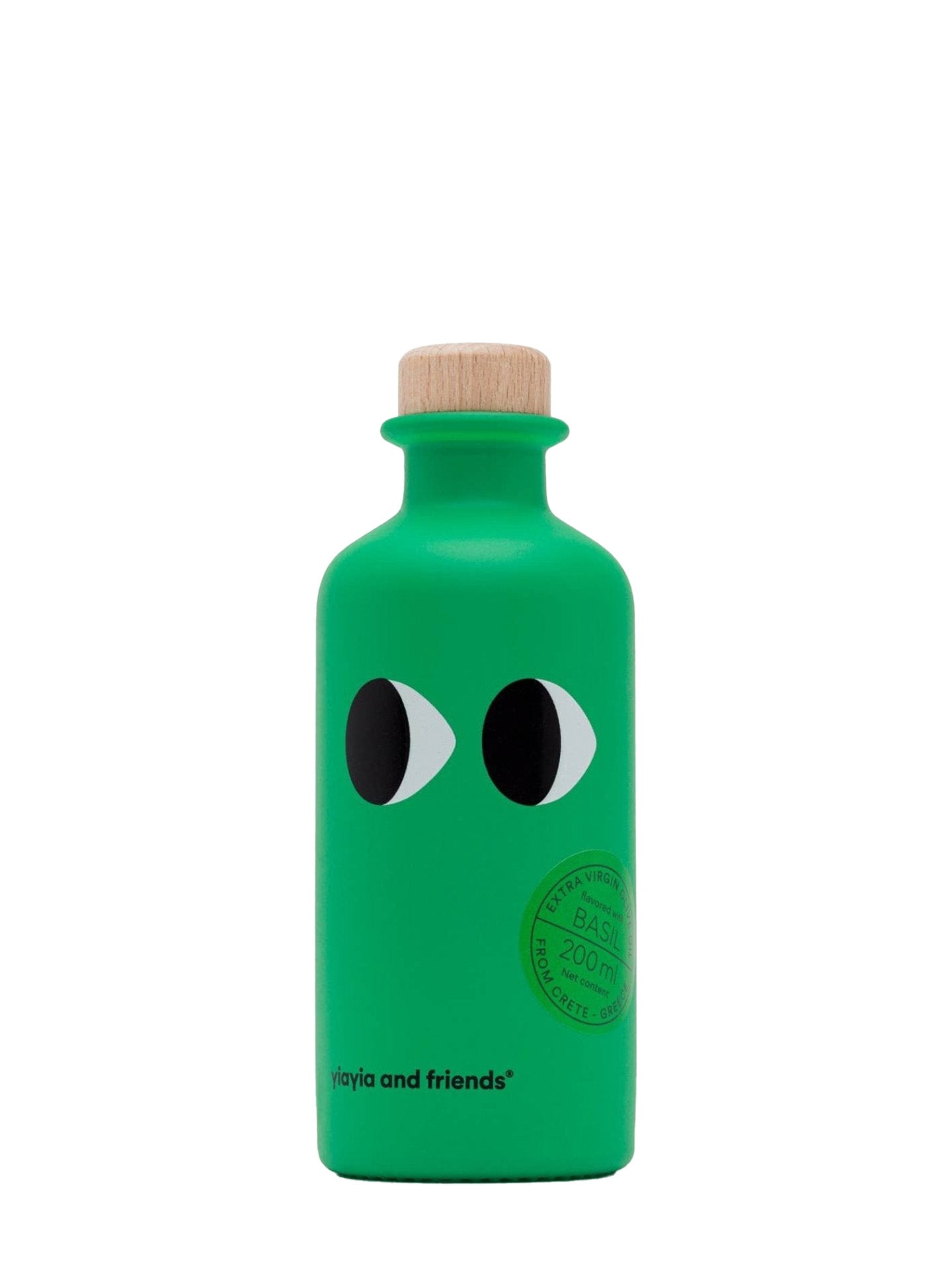 Extra Virgin Olive Oil with basil