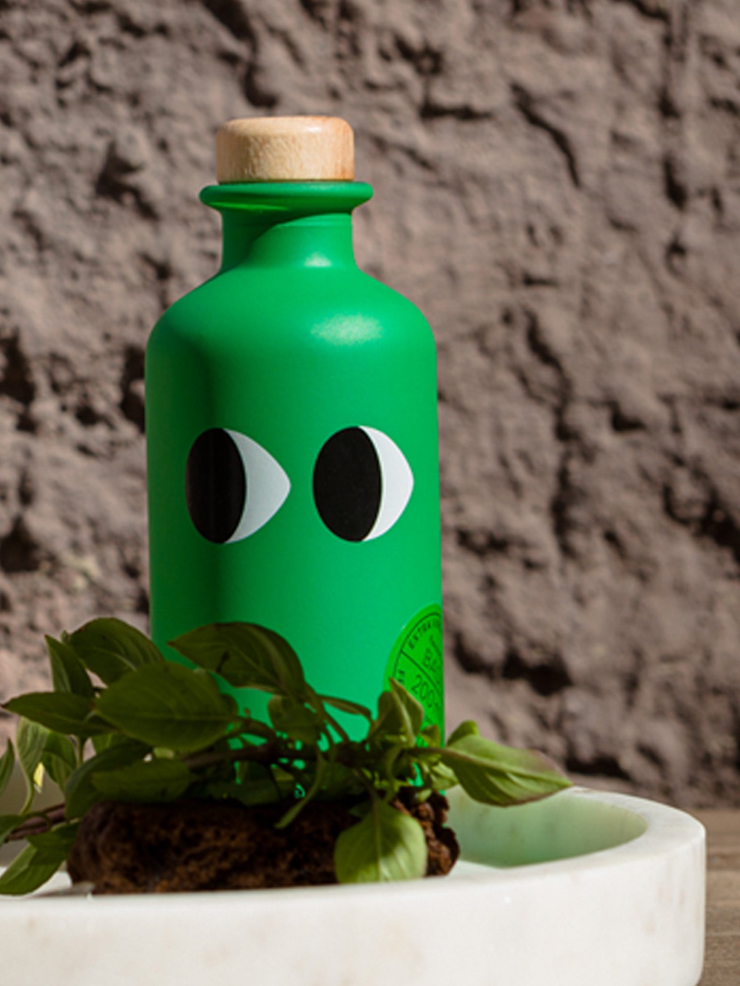 Extra Virgin Olive Oil with basil (200ml)