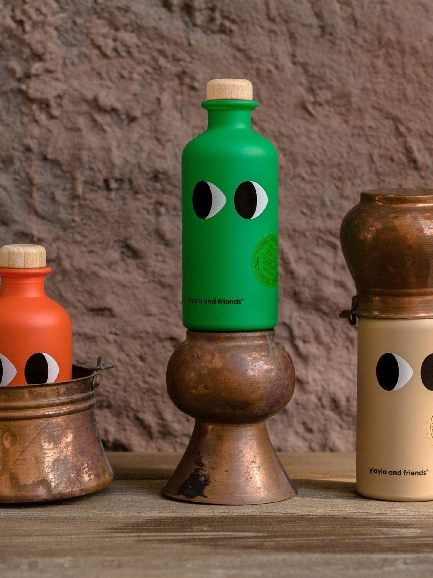 Extra Virgin Olive Oil with basil