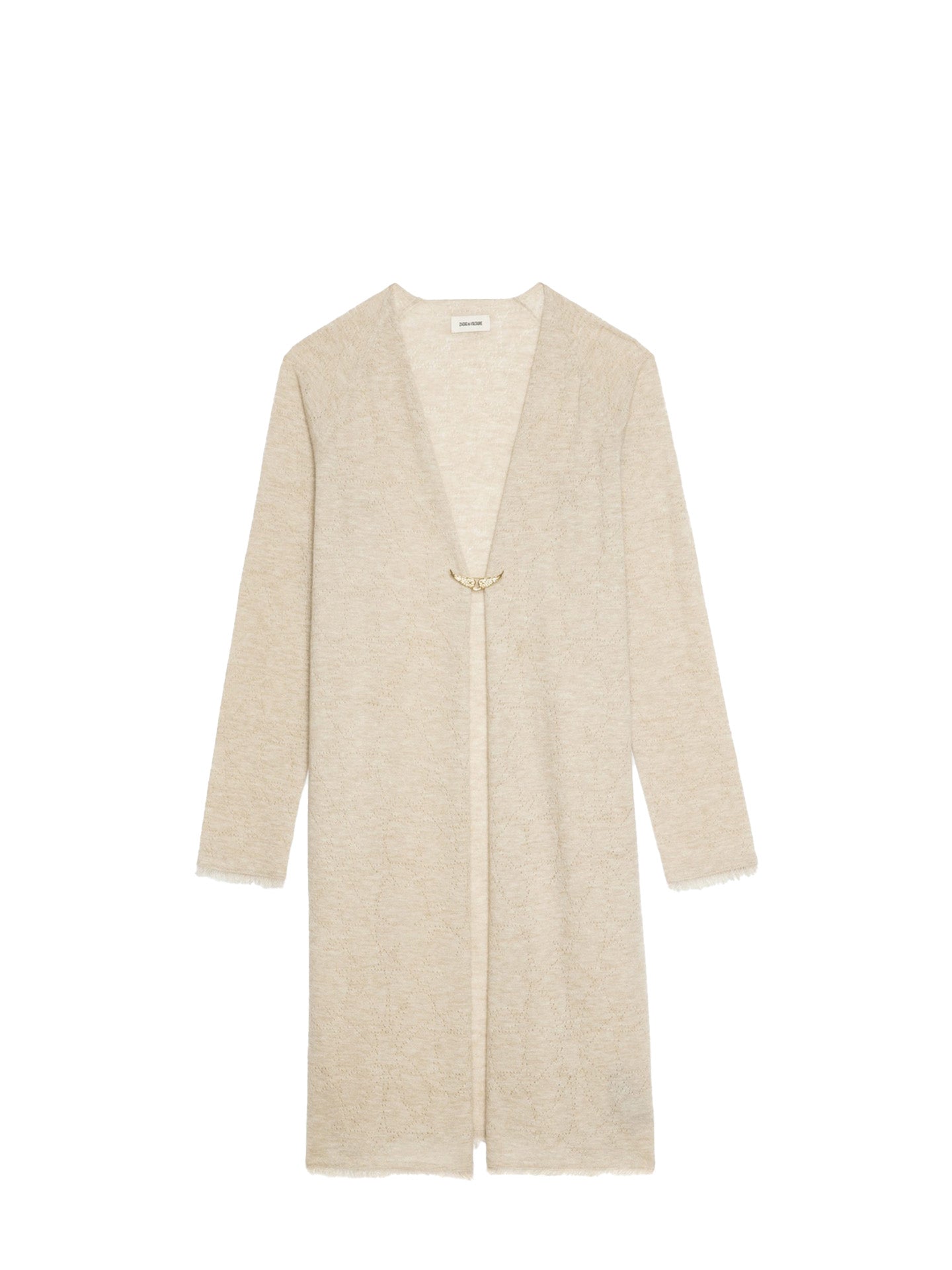 Daffyz cashmere cardigan, Beige