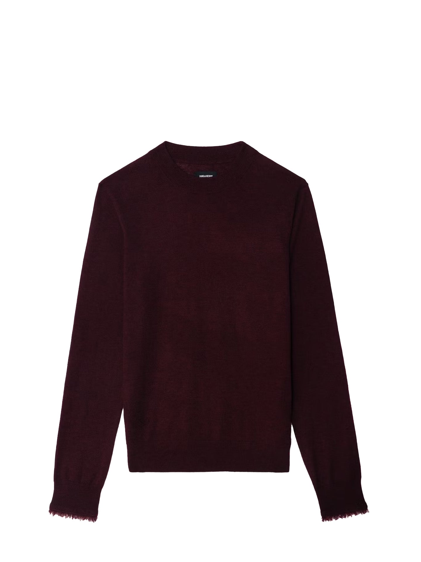 Ivy cashmere jumper, burgundy