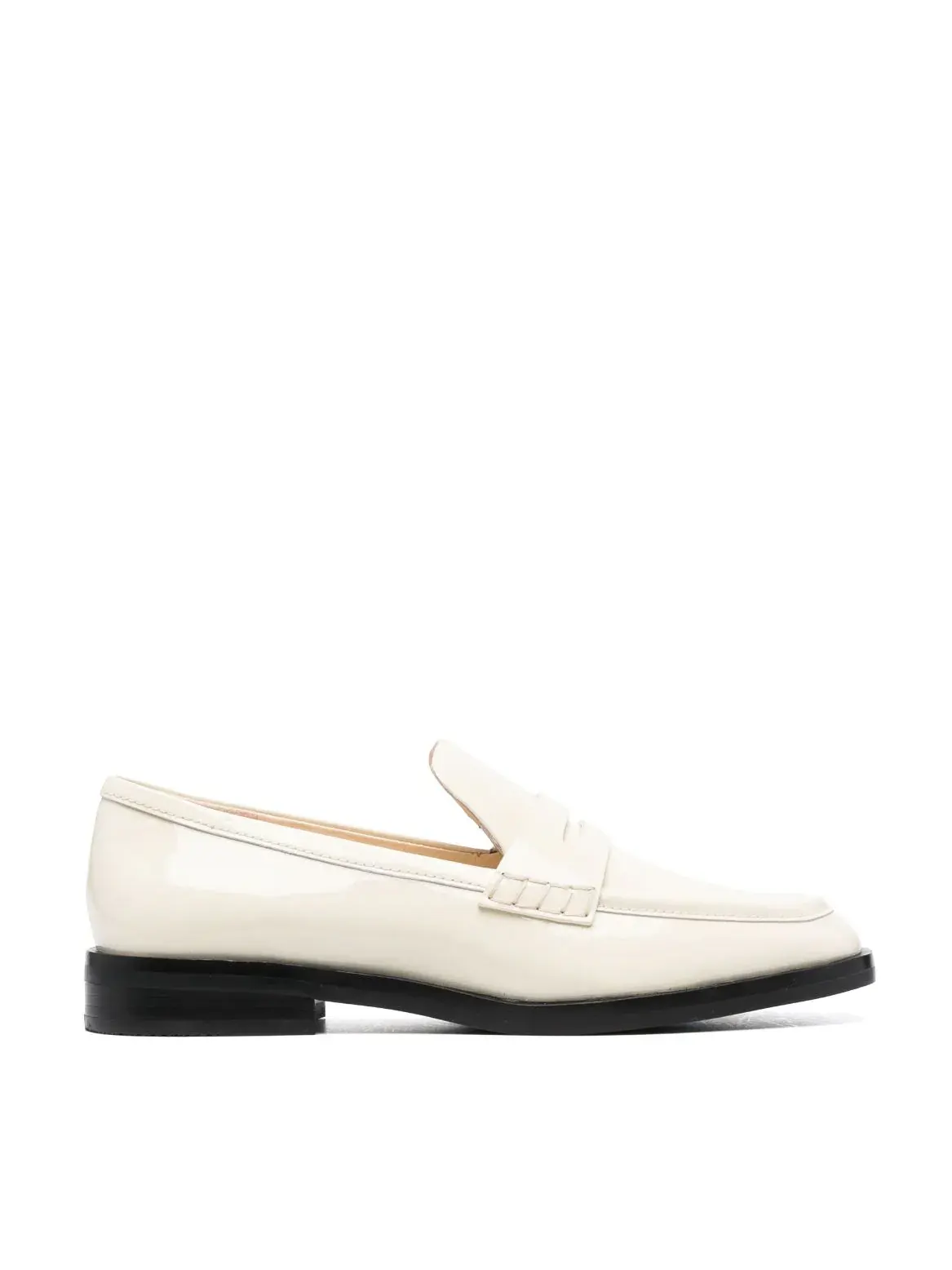 Alexa penny loafer, ivory